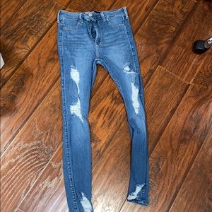 High-rise Jean legging Hollister Jeans.